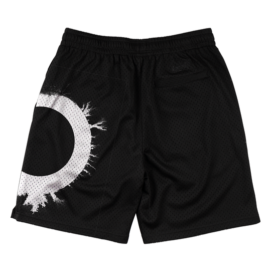 Welcome X Bauhaus Spirit Mesh Shorts (Black/White)