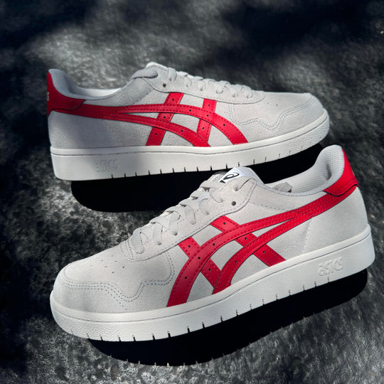 Asics Japan Pro (Cloud Grey/ Classic Red)