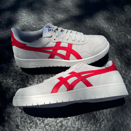 Asics Japan Pro (Cloud Grey/ Classic Red)