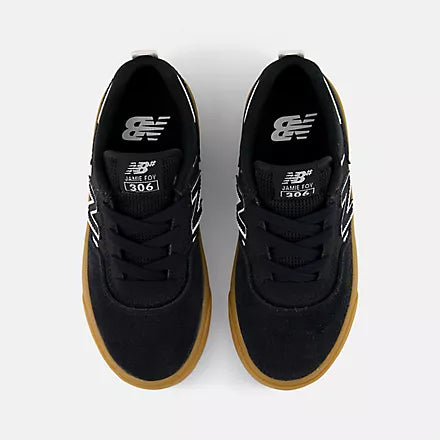 New Balance Numeric Jamie Foy 306 Kids (Black/White/Gum)