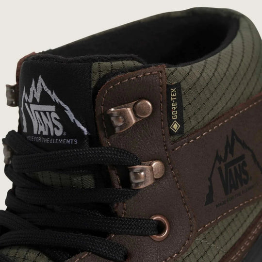 Vans MTE Mountain Mid GORE-TEX Insulated Shoe (Dark Green/Dark Brown)