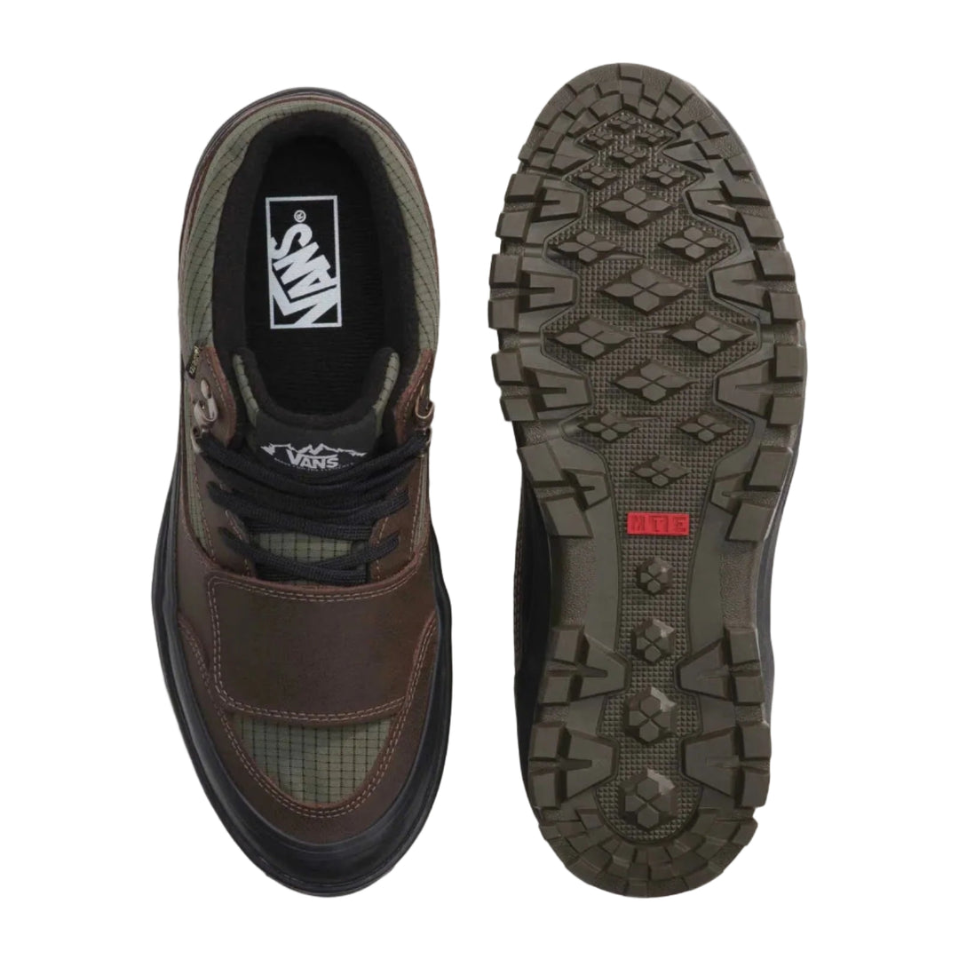 Vans MTE Mountain Mid GORE-TEX Insulated Shoe (Dark Green/Dark Brown)