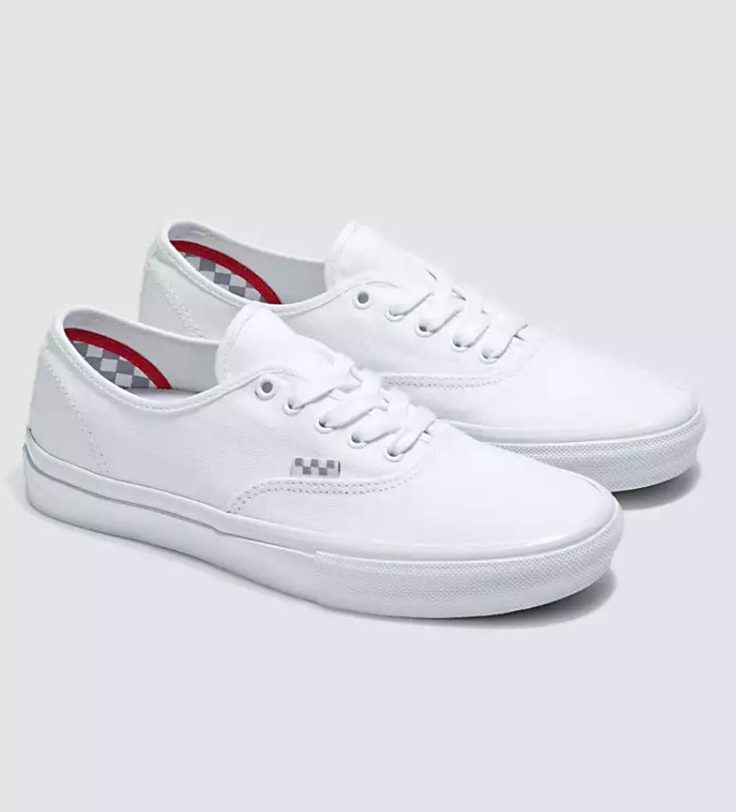 Vans triple white authentic hotsell