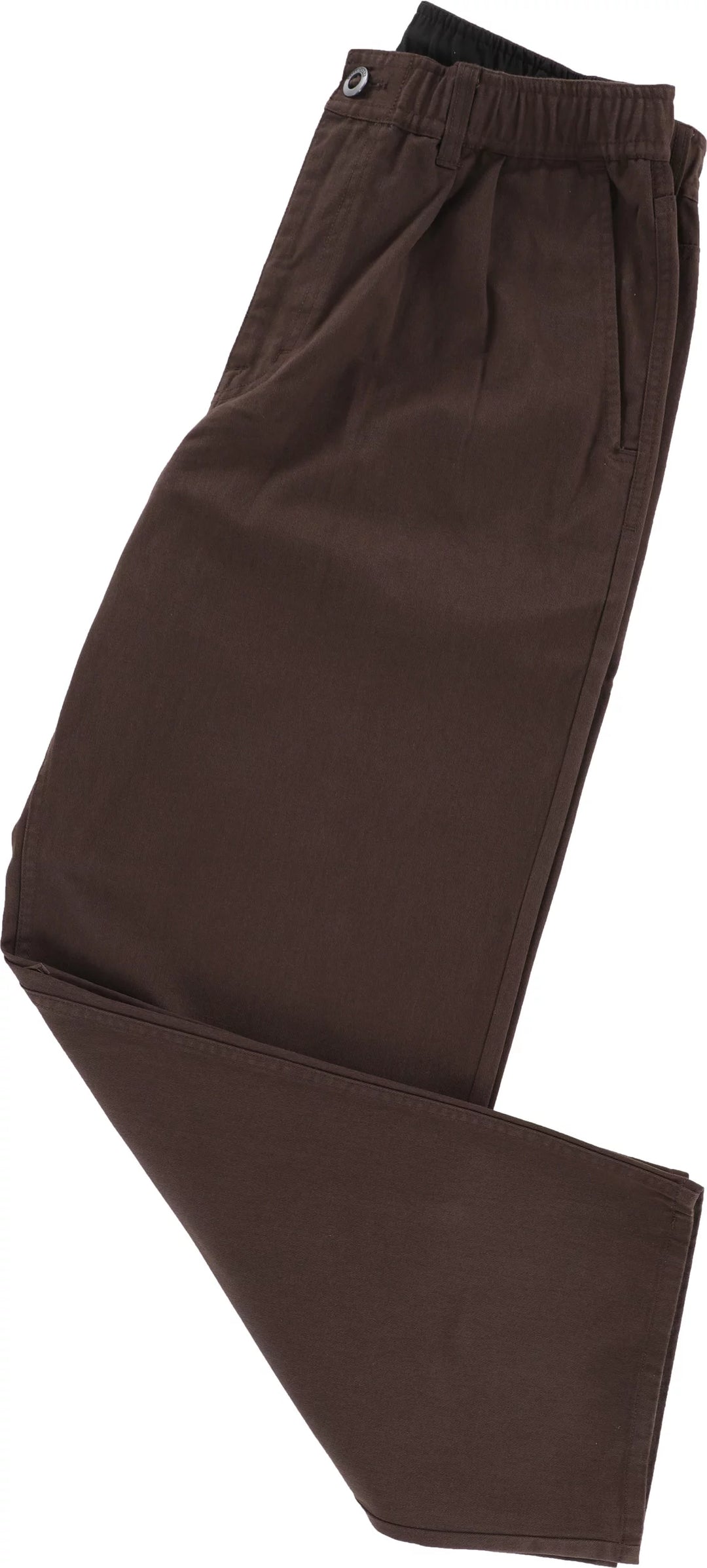 Brown pants on a white background