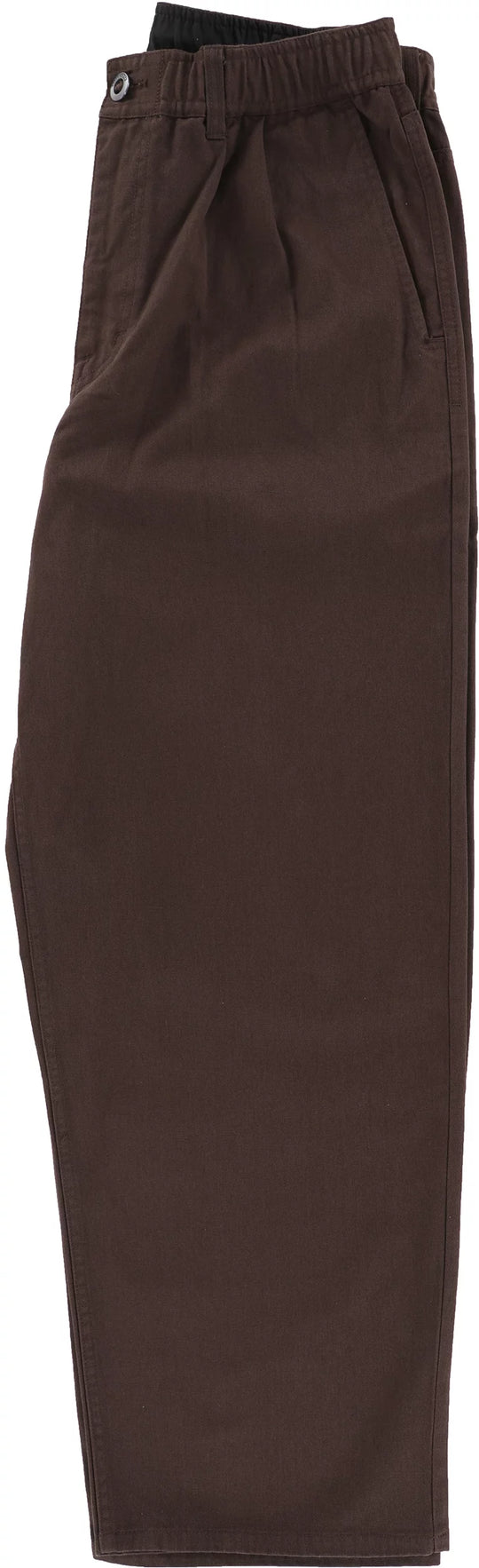 Brown pants on a white background