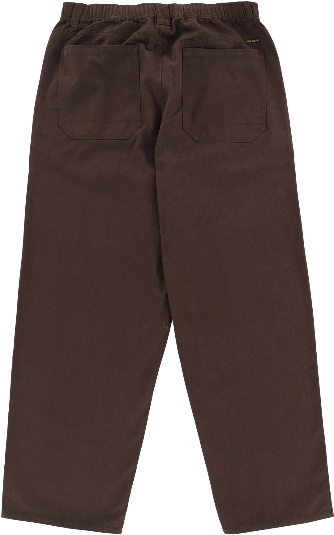 Brown pants on a white background