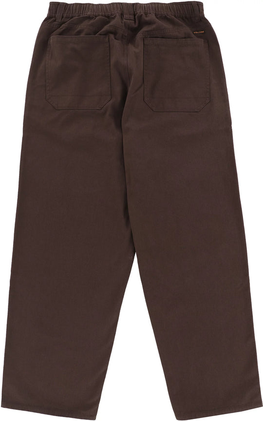 Brown pants on a white background