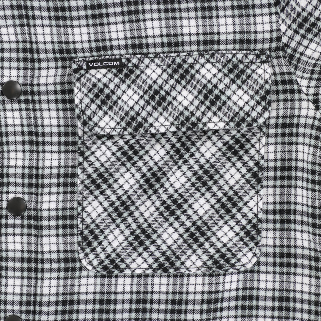 Volcom Wilderstone Flannel Shirt (Dirty White)