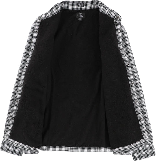 Volcom Wilderstone Flannel Shirt (Dirty White)