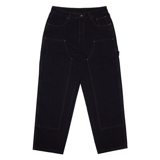 WKND Damn Near Carpenter Double Knee Pants (Washed Black)