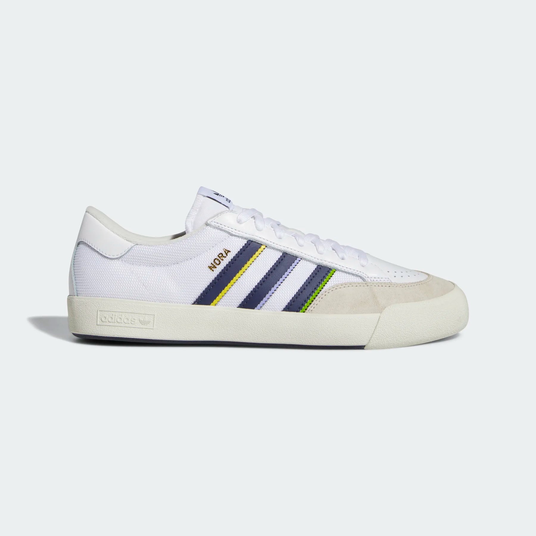 Adidas Nora White Shadow Navy Gold 9.5