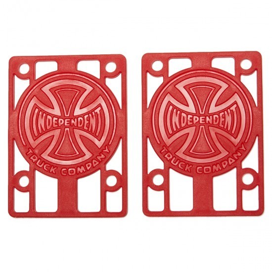 Independent Genuine Parts Risers Red (1/8)