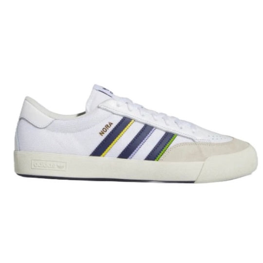 Adidas Nora (White/Shadow Navy/Gold)