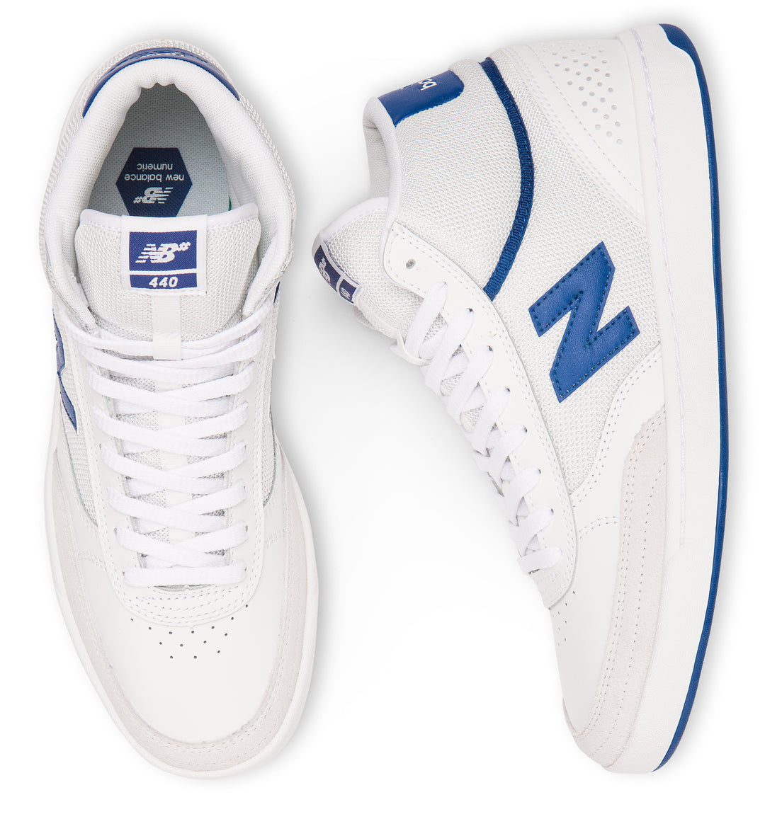 New Balance Numeric 440 Hi (White/Royal)