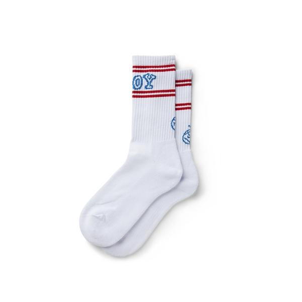 Polar Big Boy Socks (White/Blue/Red)