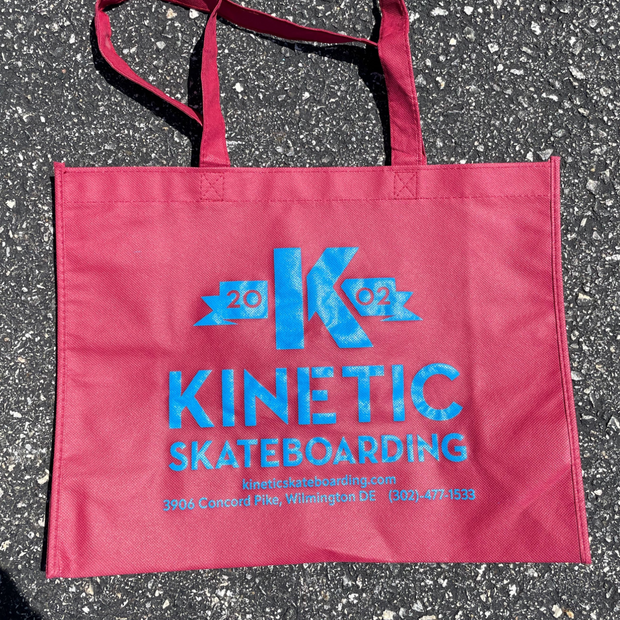 Kinetic Re-useable Bag (Red/Blue)