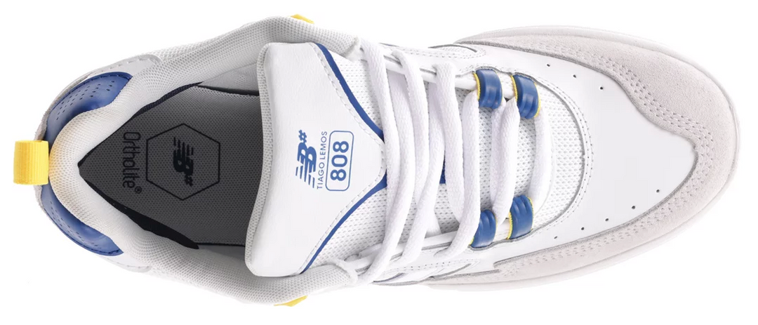 New Balance 808 Tiago - White / Blue / Yellow