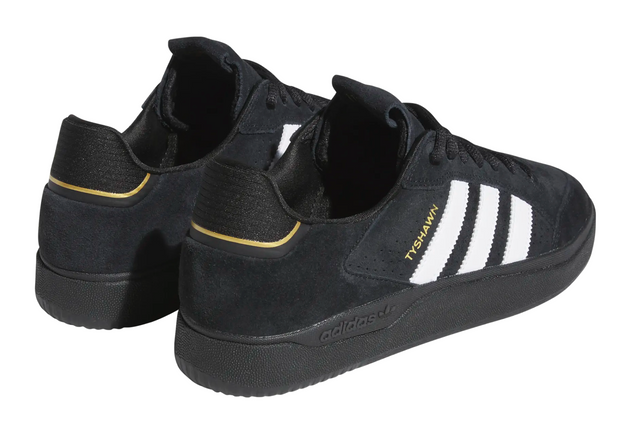 Adidas Tyshawn Low (Black/White/Gold)