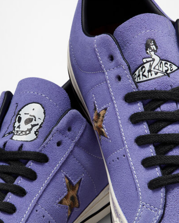 Converse Cons x Paradise Sean Pablo One Star Pro OX (WILD LILAC/BLACK/EGRET)