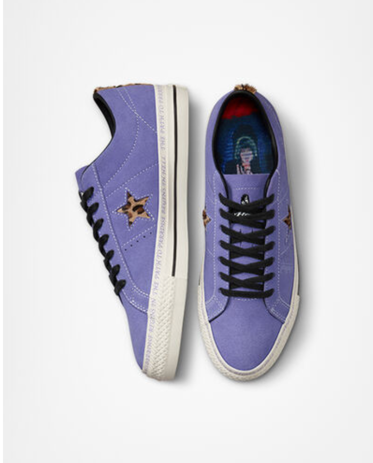 Converse Cons x Paradise Sean Pablo One Star Pro OX (WILD LILAC/BLACK/EGRET)