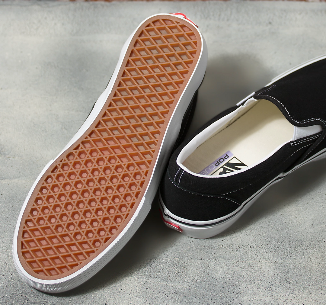 Vans Skate Slip-On (Black/White)