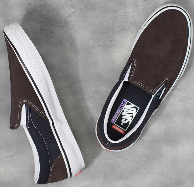 Vans slip on pro raisin hotsell
