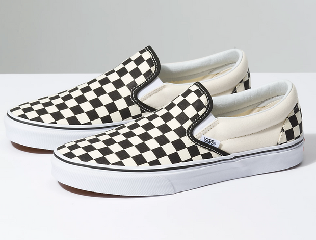 Vans slip on sidewall checkerboard sales