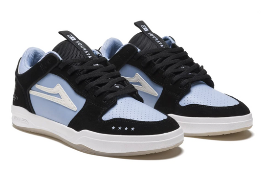 Lakai X Fourstar Telford Low (Light Blue/Black Suede)