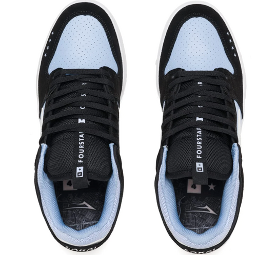 Lakai X Fourstar Telford Low (Light Blue/Black Suede)