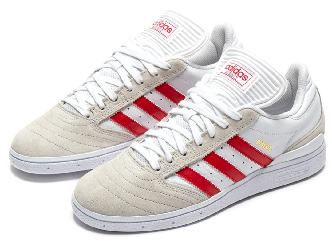 Adidas Busenitz (White/Red/Chalk/White)