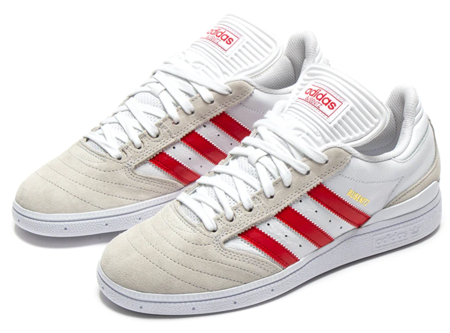 Adidas Busenitz White Red Chalk White Kinetic Nocturnal