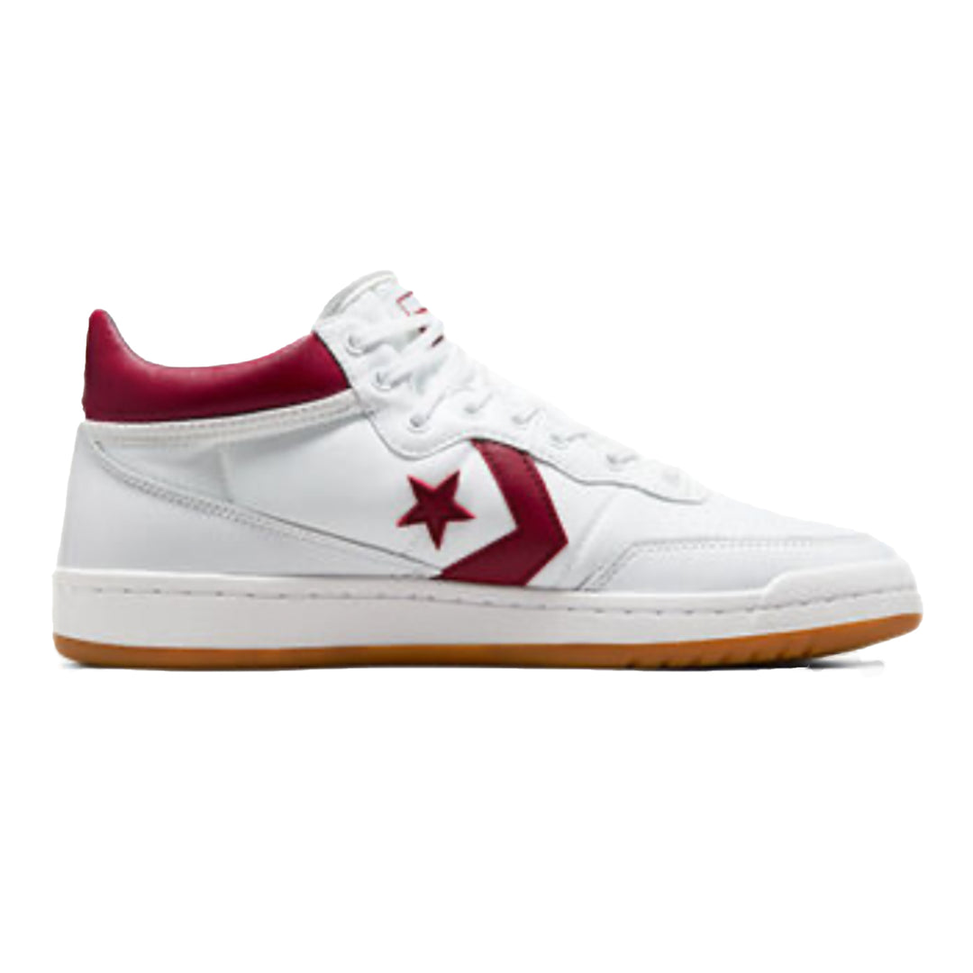 Cons Fastbreak Pro Mid (White/Team Red/White)