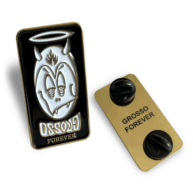 Black Label GROSSO "FOREVER" Lapel Pin