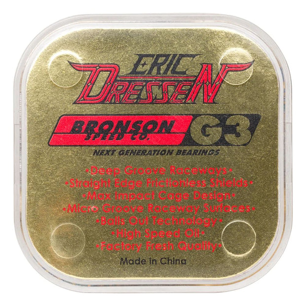 Bronson Eric Dressen Pro G3 Bearings