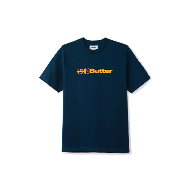 Butter Goods Horn Logo Tee (navy)
