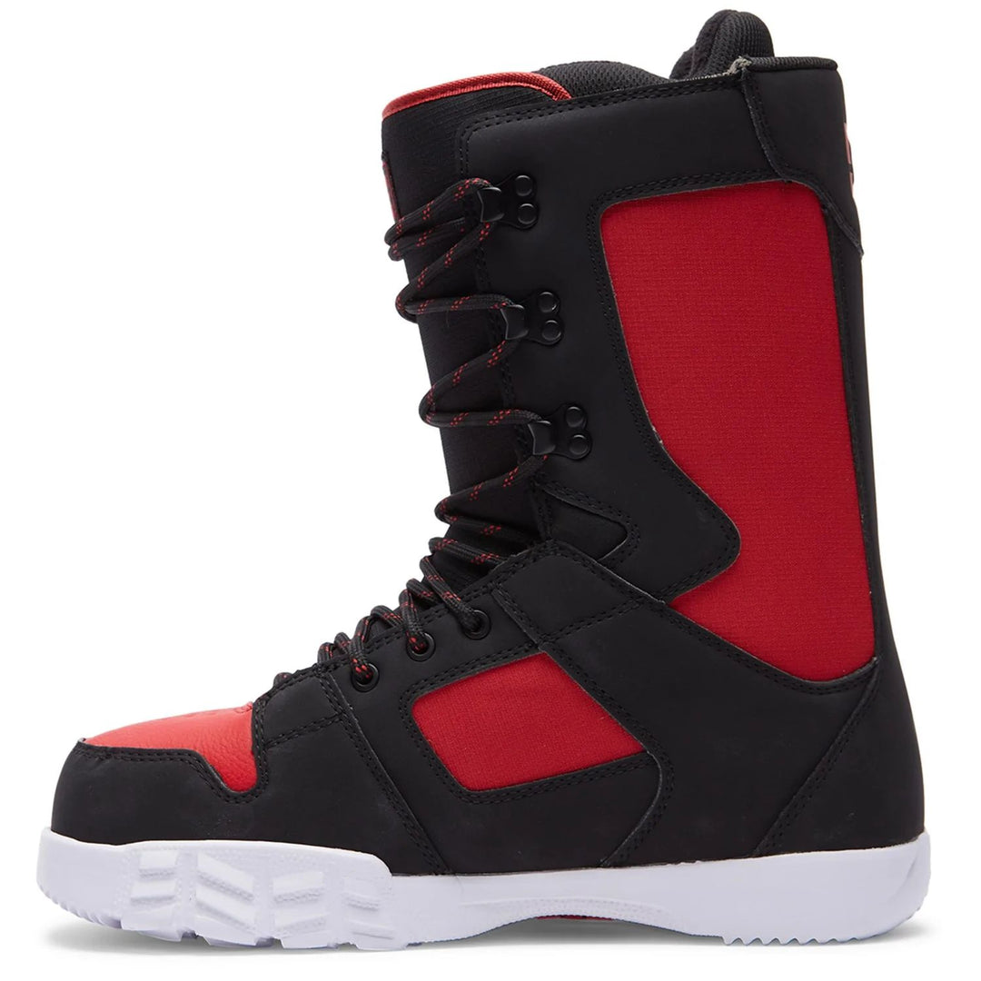 DC Phase Men's Snowboard Boots 2023 (Black/Red/Black)