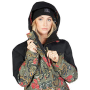 DC Liberate Women's Snowboard Jacket 2023 (Paisley Ivy Green)