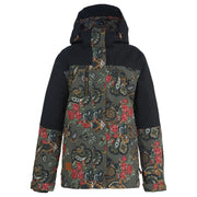 DC Liberate Women's Snowboard Jacket 2023 (Paisley Ivy Green)