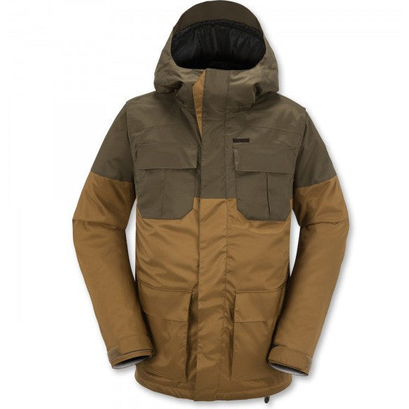 Volcom Alternate Insulated Men's Snowboard Jacket (Caramel)