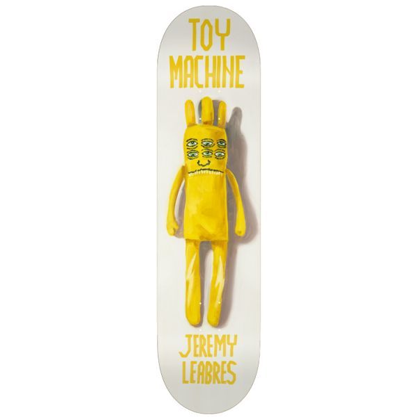 Toy Machine Jeremy Leabres Sock Doll Deck (8.13)