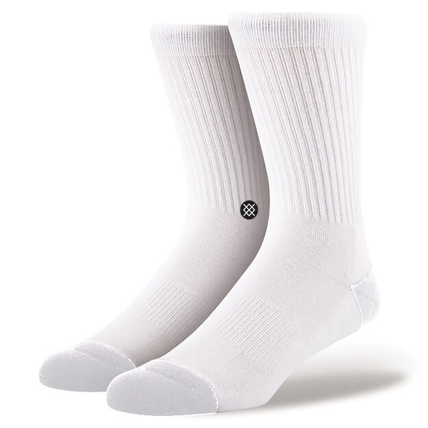 Stance Icon 3-Pack Sock (White)