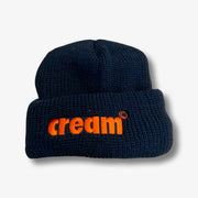 Cream OG Logo Ski Mask (Black/Orange)