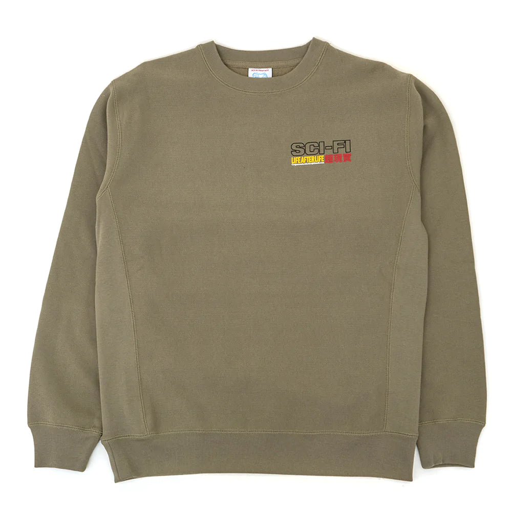 Sci-Fi Fantasy Life After Life Crewneck (Olive)