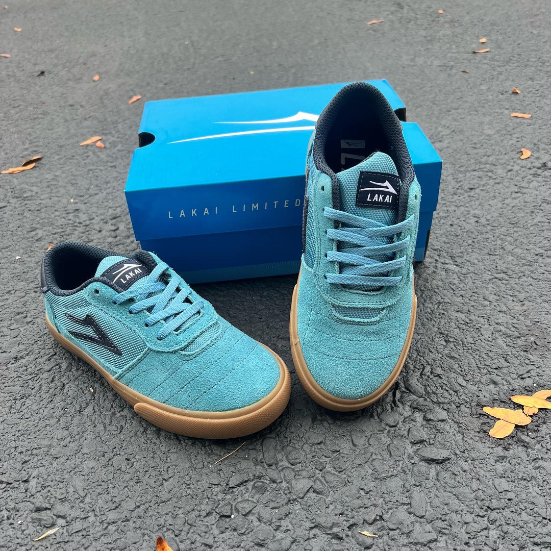 Lakai Kids Cambridge (Teal Suede)