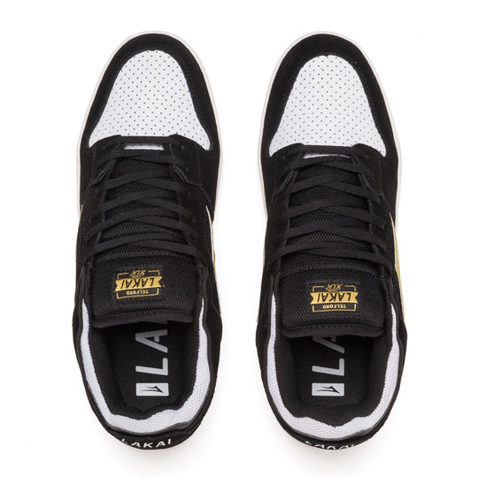 Lakai Telford Low (Black/Gold Suede)