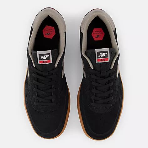 New Balance Numeric 440 (Black/Gray/Red)