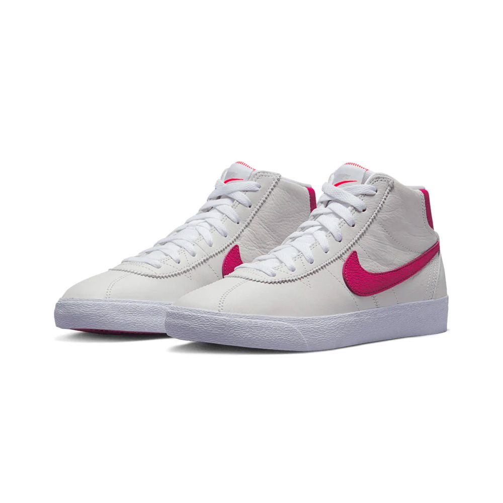 Nike SB Women's Bruin Hi ISO (White/Sweet Beet/White)