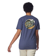 Santa Cruz Wave Dot Boyfriend S/S Women's T-Shirt (Anchor Slate)