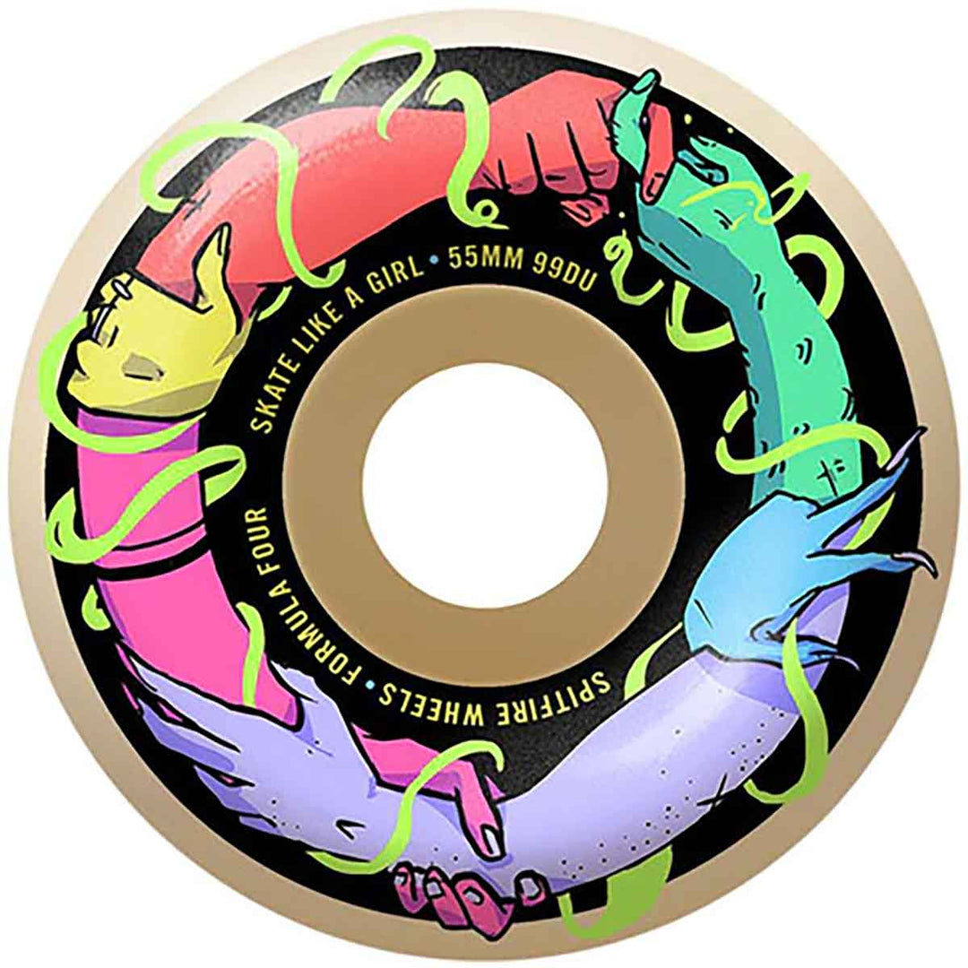 Spitfire F4 99D Skate Like A Girl Classic Wheels