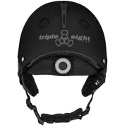 Triple 8 Halo Snow Standard Helmet (Black Rubber)